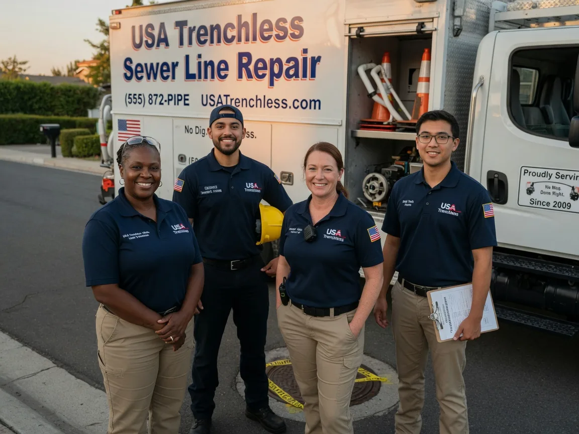 Sewer Line Repair company in Scotts, MI